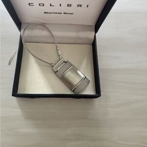 Colibri Keychain stainless steel Mens accessories gifts deals sales bargains buy